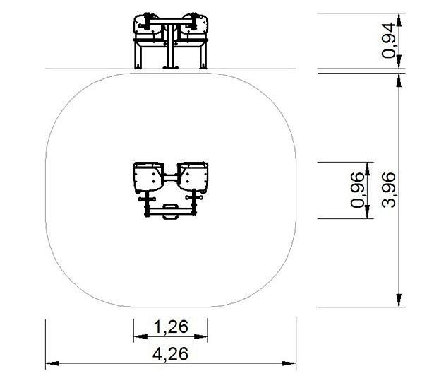 картинка УТИп-051 Тренажер для пожилых Велотренажер для рук от производителя реабилитационного оборудования и ЛФК